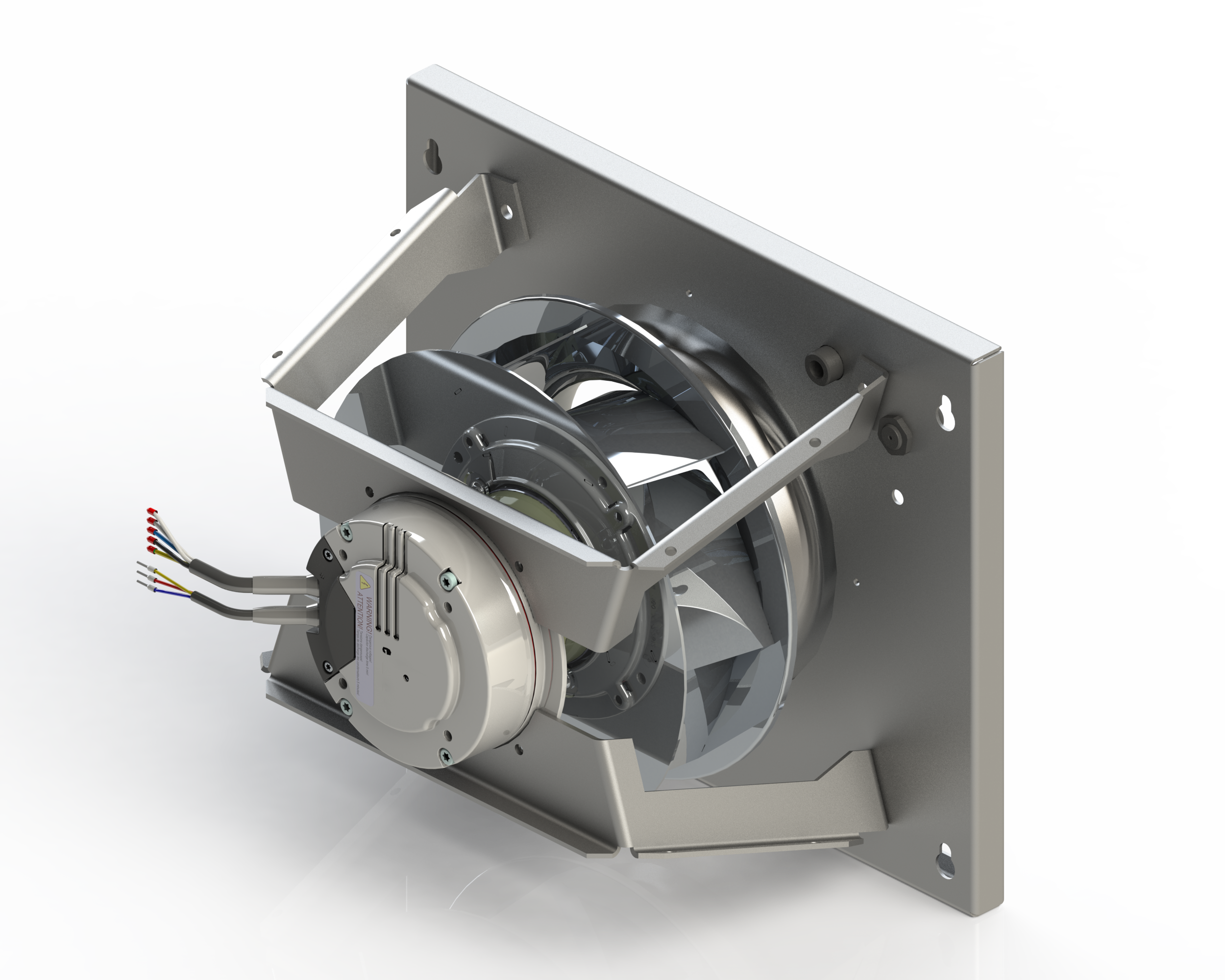 In der CX3000-Serie werden hocheffiziente EC-Motoren eingesetzt, die ein breites Leistungsspektrum im Sinne der Ecodesign-Richtlinie ermöglichen.